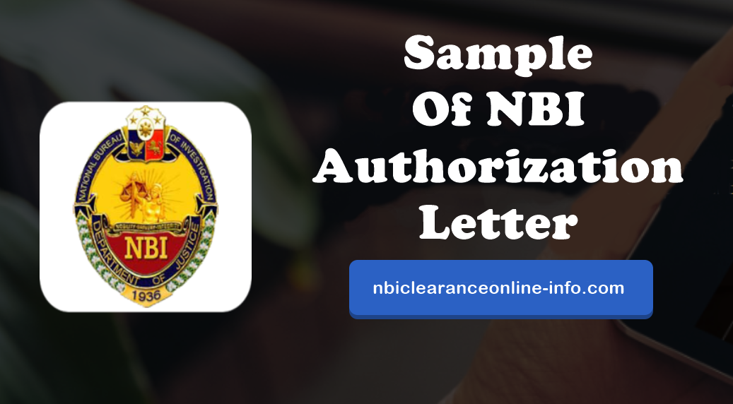 NBI Authorization Letter